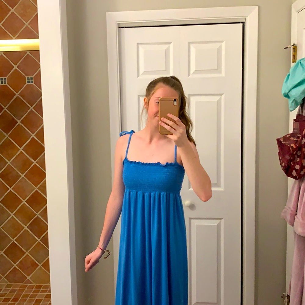 Baby Blue Maxi Dress